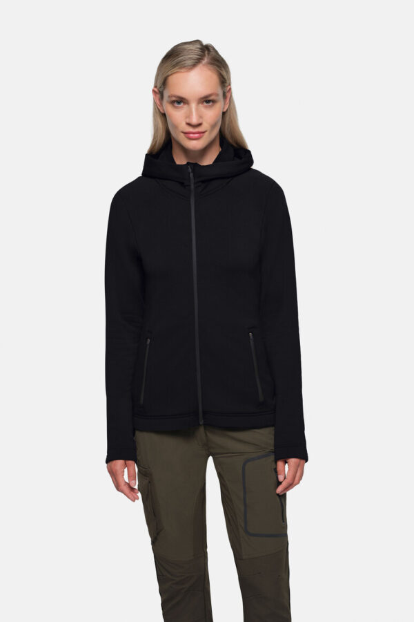 #273 HAKRO Damen Kapuzen-Tecjacke ECO