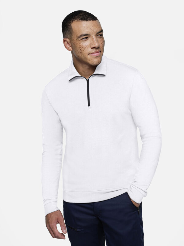 #535 HAKRO Zip-Longsleeve Piqué MIKRALINAR® ECO