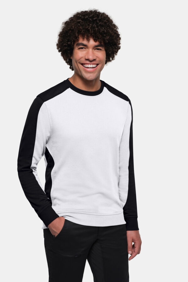 #549 HAKRO Sweatshirt Contrast MIKRALINAR® ECO
