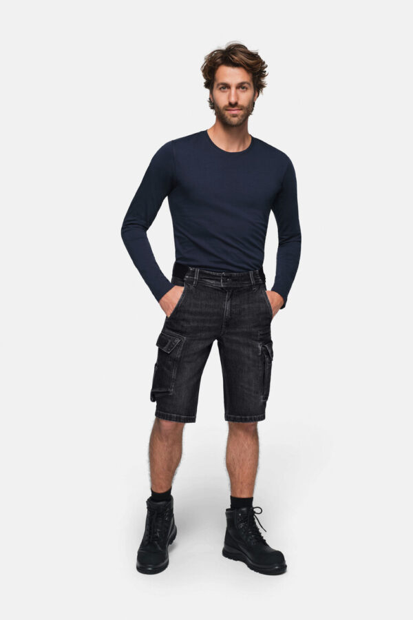 #736 HAKRO Worker-Jeansshorts Dyneema® X-Stretch ECO