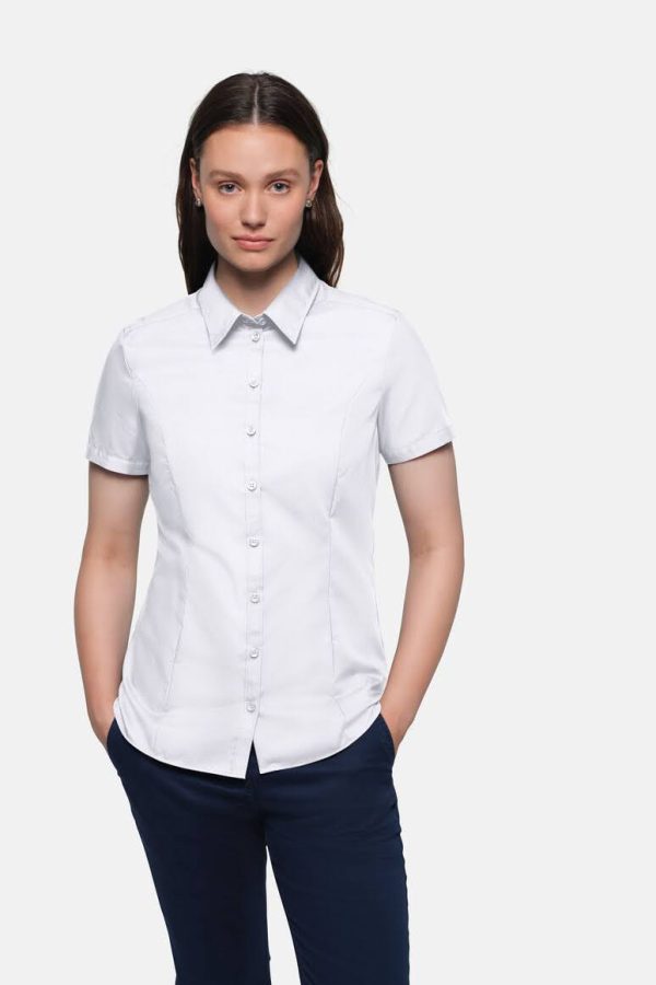 #112 HAKRO 1/2-Arm Bluse Business