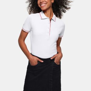 #203 HAKRO Damen Poloshirt Casual