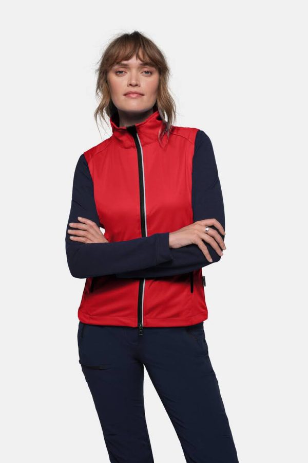 #254 HAKRO Damen Light-Softshellweste